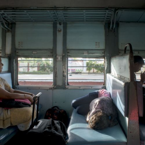 Train à Pondicherri