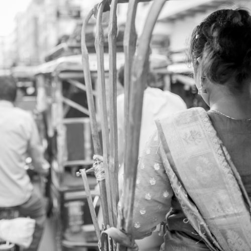 Varanasi : Rickshaw