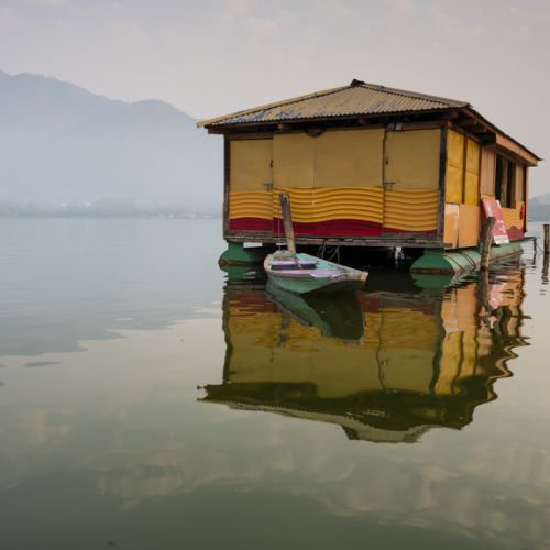 Srinagar: Dal Lake maison flottante